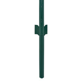 Wire Mesh Fence with Posts Steel 25x1 m Green 144610