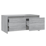 Coffee Table Grey Sonoma 90x50x41.5 cm Engineered Wood 813030