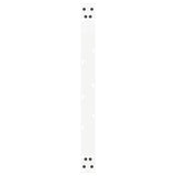 Coffee Table Legs U-Shaped 2 pcs White 70x cm Steel 4013165