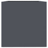 Planter Anthracite 62x40x39 cm Steel 841597