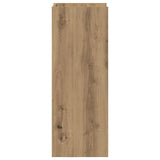 Plant Stand 2 pcs Artisan Oak 30 x 30 x 80 cm Engineered Wood 899593