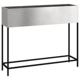 Raised Garden Planter Silver 100 x 26 x 82 cm Stainless steel 865880
