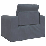 Sofa Bed Dark Grey 98 x 71 x 83 cm Velvet 4106667