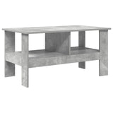 Coffee Table Concrete Grey 90 x 50 x 45 cm Engineered Wood 8000255