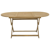 7 Piece Garden Dining Set Solid Wood Acacia 3295005