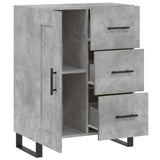 Sideboard Concrete Grey 69.5x34x90 cm Engineered Wood 830288