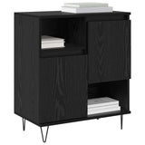 Sideboard 3 pcs Black Oak 60 x 35 x 70 cm 3394565