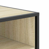 Shoe Rack Sonoma Oak 48x38x97.5 cm Engineered Wood 849205