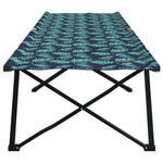 Folding Camping Bed Folding 2 pcs Leaf pattern 206 x 76 x 74 cm 42003173