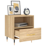Bedside Cabinets 2 pcs Sonoma Oak 40x35x47.5 cm Engineered Wood 827395