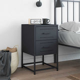 Bedside Cabinet Anthracite 36x39x60.5 cm Steel 846462