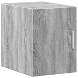 Slim Storage Cabinet Grey Sonoma 30x42,5x225 cm Engineered Wood 3281264