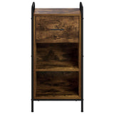 Sideboard Smoked Oak 40 x 33 x 80.5 cm Engineered Wood 8013802