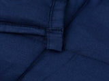 Weighted Blanket Blue 138x200 cm Single 10 kg Fabric 350737