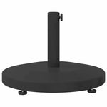 Outdoor Umbrella Base Black 48 x 48 x 32 cm Steel, Concrete 42010011