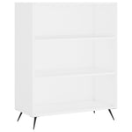 Highboard White 69.5x34x180 cm Engineered Wood 3198697