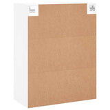 Wall Mounted Cabinets 2 pcs White Engineered Wood 3197945