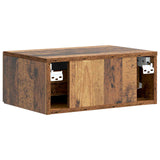 Bedside Cabinet with Drawer 2 pcs Old Wood 49 x 34.5 x 20 cm 897952