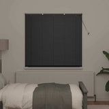 Venetian Blinds Height Adjustable Black 175 x 145 cm Aluminium 42006156