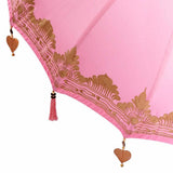 Balinese Parasol Pink 215 x 215 x 260 cm Cotton and solid wood 3356907