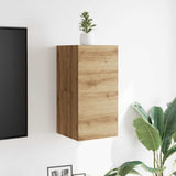 Wall Mounted TV Cabinet 2 pcs Artisan Oak 30.5x30x30 cm 856415