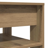 Coffee Table Artisan Oak 55.5x55x45 cm Engineered Wood 856819