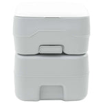 Camping Toilet Grey 41.5 x 36.5 x 42 cm 42001435