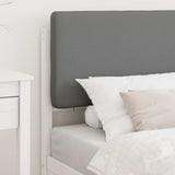 Bed Frame with Upholstered Headboard Light Grey 90 x 190 cm 877668