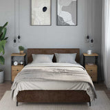 Bedside Cabinets 2 pcs Artisan Oak 34x35,5x70 cm Engineered Wood 857253