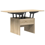 Coffee Table Sonoma Oak 55 x 54.5 x 45 cm Engineered wood 887411