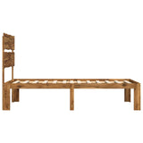Single Bed Frame with Headboard ROSTOCK Natural 80 x 200 cm 903495