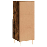 ZNTS Sideboard Smoked Oak 34.5x34x90 cm Engineered Wood 828657