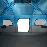 Family Tent Cabin 10-Person Blue Waterproof 94540