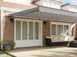Retractable Awning Light Grey 600 x 350 cm 3331769