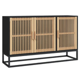 Sideboard Black 105x30x65 cm Engineered Wood 352122