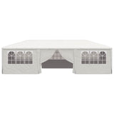 Professional Party Tent with Side Walls 4x9 m White 90 g/m 48529