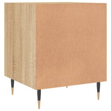 Bedside Cabinets 2 pcs Sonoma Oak 40x40x50 cm Engineered Wood 827523