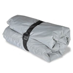 Boat Covers 2 pcs Grey Length 610-671 cm Width 254 cm 279109