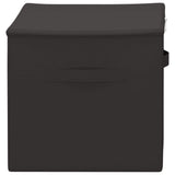 Storage Box 6 pcs Anthracite 60 x 43 x 35 cm Non-woven fabric 42024588