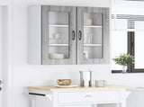Dishwasher Panel Kalmar 2 pcs Grey Sonoma 40 x 31 x 80 cm 884647