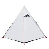 ZNTS Camping Tent Dome 2-Person White Blackout Fabric Waterproof 94322