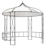 Gazebo 300x290 cm White Round 310030
