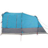 Camping Tent Tunnel 3-Person Blue Waterproof 94623