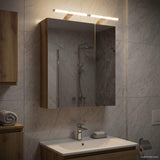 Bathroom Mirror Cabinet Artisian Oak 60 x 14.5 x 70 cm 889070
