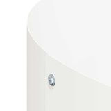 Planter Ring White 80 x 80 x 20 cm Cold-rolled Steel 873622