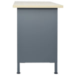 Workbench Black 120x60x85 cm Steel 145346