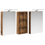 Bathroom Cabinet Set 3 pcs 110 x 10.5 x 60.5 cm Engineered wood 3403726