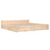 Bed Frame without Mattress with Drawers 200x200 cm 3103579