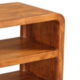 TV Cabinet Solid Wood Acacia 90x30x55 cm 244681