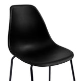3 Piece Bar Set Plastic Black 3051301